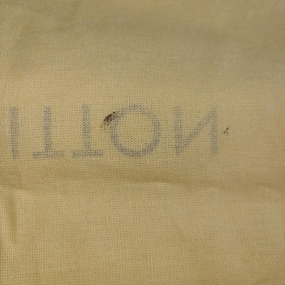 Authentic Louis Vuitton Tan Cotton Envelope Dust Bag - Picture 5 of 8